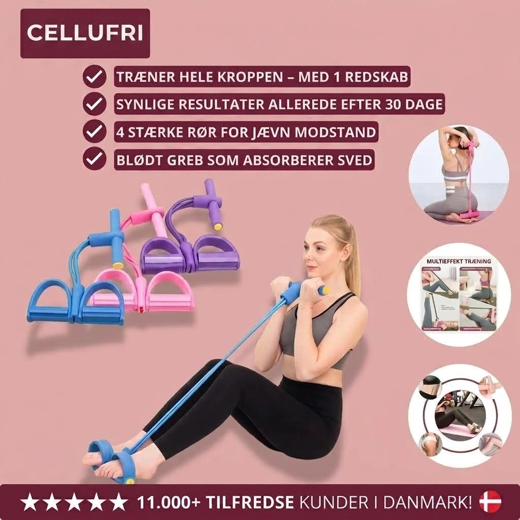 Cellufri™ - Multifunktionelt træningsbånd til hele kroppen